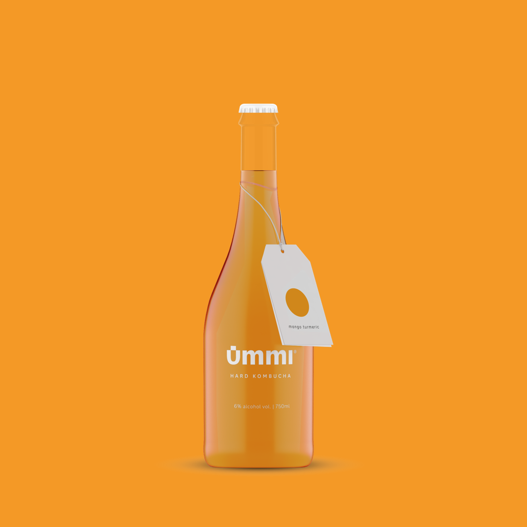 ūmmi Mango & Turmeric, 750ml bottle, naturally fermented 6% alc aperitivo